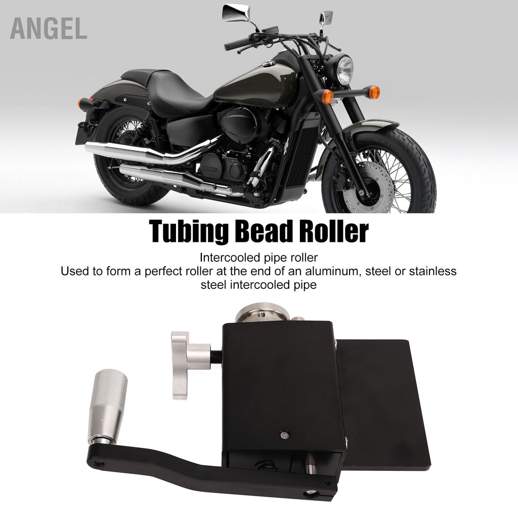 ANGEL Tubing Bead Roller เครื่องลูกกลิ้งแบบลูกปัดด้วยตนเองสำหรับท่ออินเตอร์คูลเลอร์ขนาด 5/8 นิ้วและขนาดใหญ่กว่า