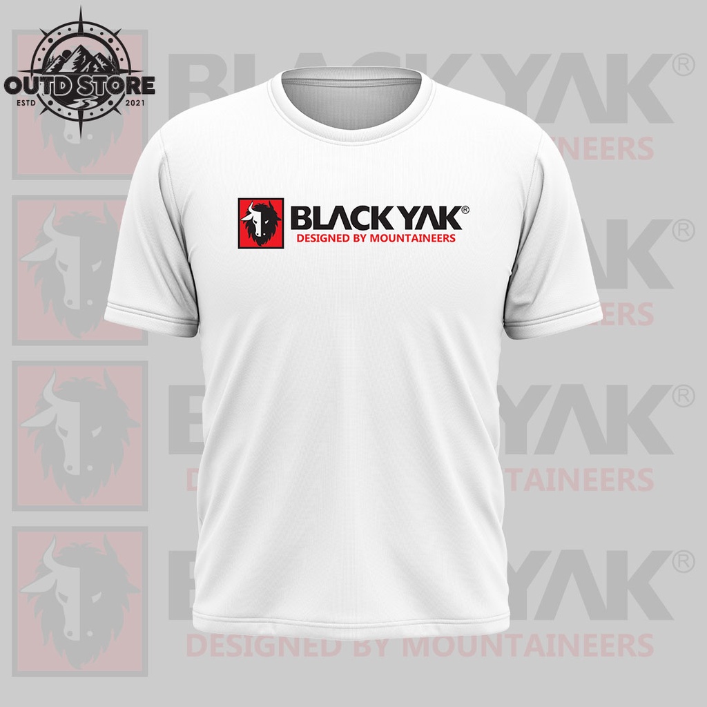 051 vA Black Yak T-shirt Baju Black Yak (เสื้อยืดไมโครไฟเบอร์) เสื้อยืดเดินป่า กลางแจ้ง (พร้อมส่ง)