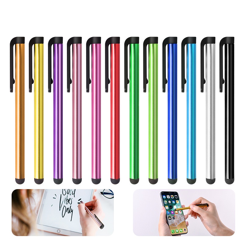 ปากกาสไตลัส หน้าจอสัมผัส สําหรับ IPad Air Mini Samsung Xiaomi iPhone แท็บเล็ตพีซี สมาร์ทโฟน ดินสอ 1 ชิ้น