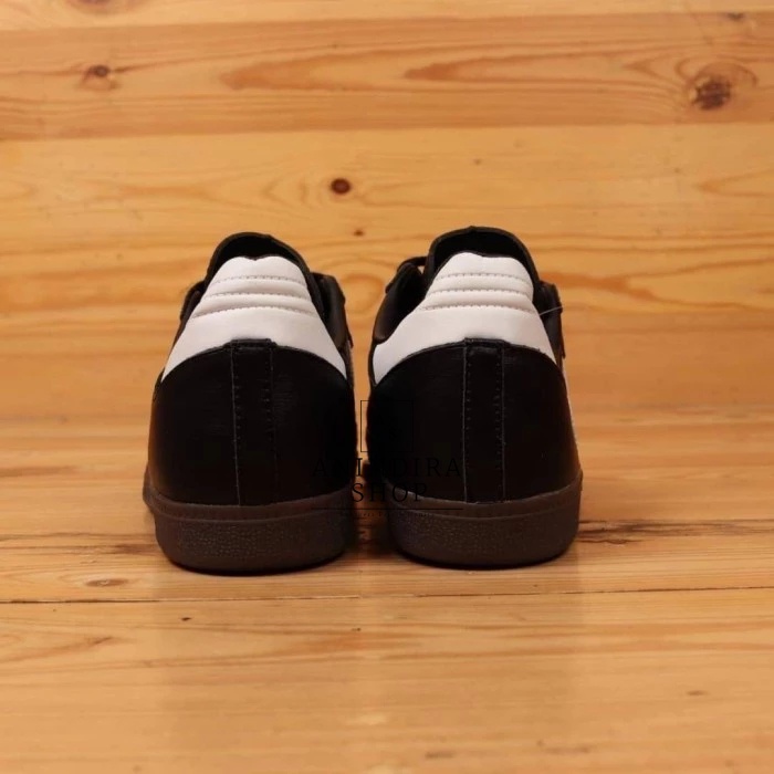 Adidas SAMBA CLASSIC black gum premium import ผ้าใบผู้ชาย รองเท้า true