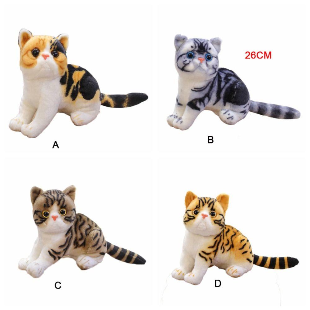 Huimao ตุ๊กตาแมวยัดไส้ การ์ฟิลด์ ของขวัญเด็กเหมือนจริง รูปที่ 2