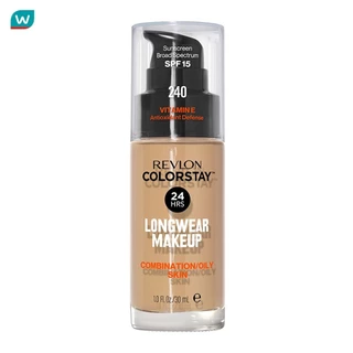 Revlon เรฟลอน คัลเลอร์สเตย์ เมคอัพ ฟาวน์เดชั่น 30 มล. 240 มีเดียม เบจ