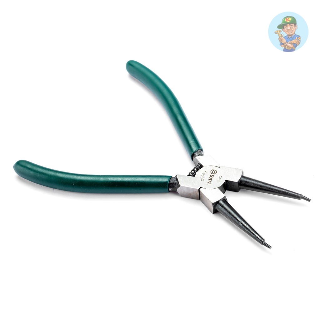 👨‍🔧 SATA 72031 คีมถอดแหวนปากตรง 5 นิ้ว GERMAN