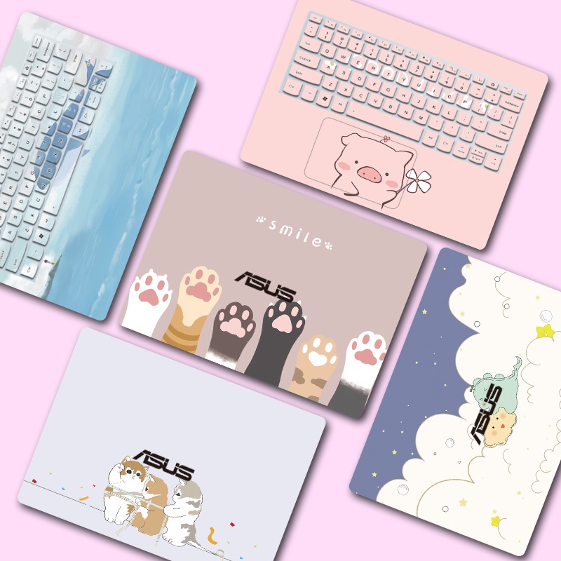 ASUS Zenbook X14 สติกเกอร์ UX5401Z ฟิล์มป้องกัน E410 E510 Shell Paste Flying Fortress 9-day VivoBook