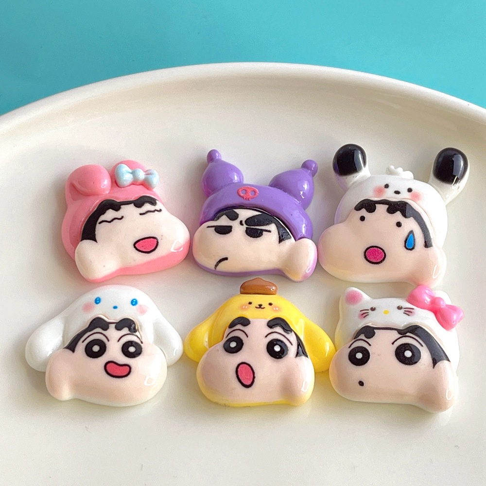 [4 #] การ์ตูน ระมัดระวัง ไขว้ ชุดครีม กาว diy เคสโทรศัพท์ เครื่องประดับผม หัวเชือก ถ้วยน้ํา เครื่องเขียน ความงาม เรซิน พร้อมรู รองเท้า หัวเข็มขัด อุปกรณ์เสริม SC