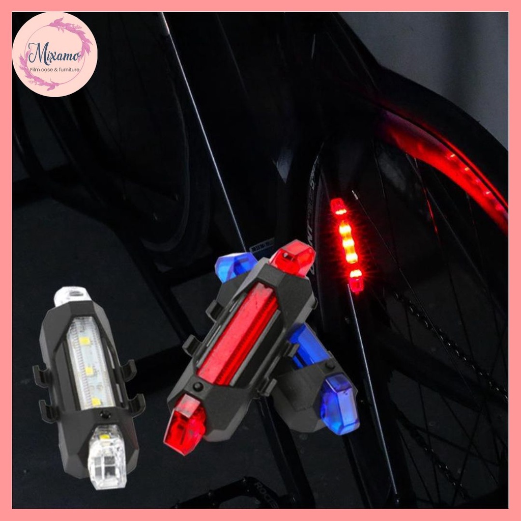 --MXM--ไฟท้ายจักรยาน แบบชาร์จไฟ USB Taillight #C-0052