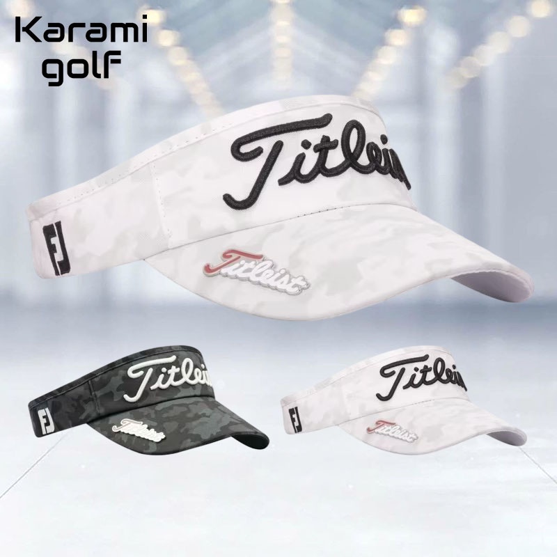 Karami หมวกกอล์ฟ แบบเปิด/หมวกกอล์ฟครึ่งใบ ปรับขนาดได้ ระบายอากาศ golf cap หมวกระบายอากาศแห้งเร็ว  รหัสสินค้า：MTI013