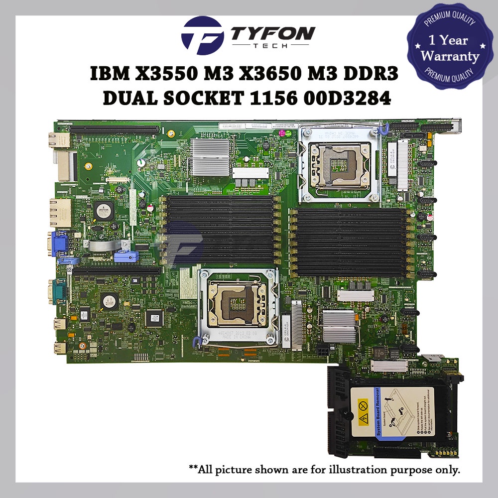 ระบบ IBM X3650 M3 X3550 M3 เมนบอร์ดเซิร์ฟเวอร์ระบบบอร์ด 81Y6625 00D3284 69Y4508 69Y5082 (ตกแต่งใหม่)