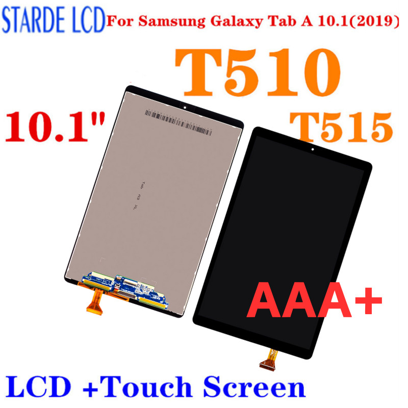 Aaa+ อะไหล่หน้าจอสัมผัส LCD 10.1 นิ้ว สําหรับ Samsung Galaxy Tab A 10.1(2019) WIFI T510 SM-T510 T510N T515