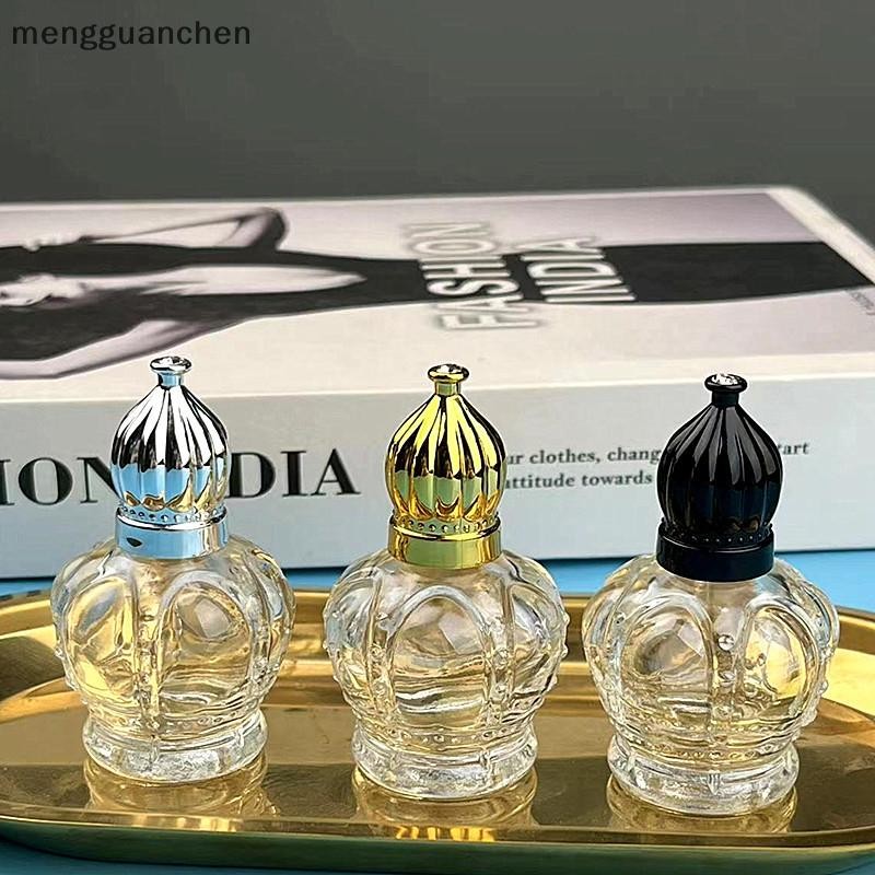 [mengguanchen] แก้วทอง 15 มล. มินิวินเทจโปร่งใสตัวอย่างที่ว่างเปล่าขวดขวดขวดรีฟิลขวดหยดน้ําหอม [TW]