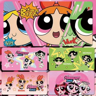 แผ่นรองเมาส์ขนาดใหญ่พิเศษ Powerpuff Girls 40*90 ซม. กันน้ำ ก…