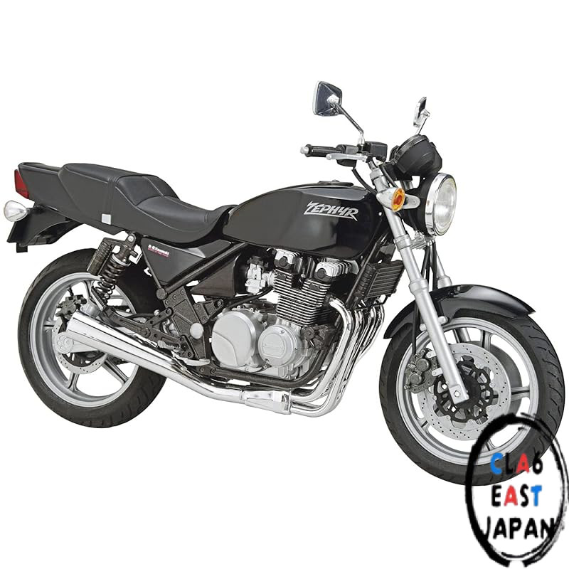 Aoshima Bunka Kyozai Co., Ltd. 1/12 The Bike Series No. 13 Kawasaki ZR400C ZEPHYR 1989 Plastic Model