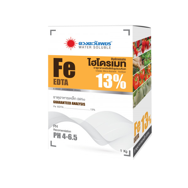 ปุ๋ย คีเลต เหล็กเหลือง 13% Fe-EDTA #แอลเจอะโกร.