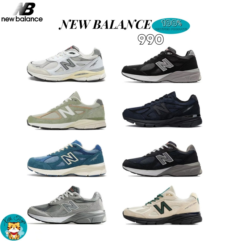 💙พร้อมส่ง & พรี💙New Balance 990 รองเท้าวิ่ง NB990 (M990VS3) รองเท้าลำลอง  แท้💯%