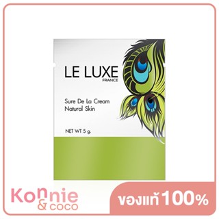 LE LUXE FRANCE Sure De La Cream Natural Skin 5g. ( สินค้าหมดอายุ : 2024.01.13 )