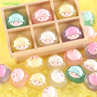 [TinChingT] ตุ๊กตาการ์ตูนน่ารัก เรืองแสง ขนาดเล็ก สําหรับตกแต่งสวน รถยนต์ 1 ชิ้น