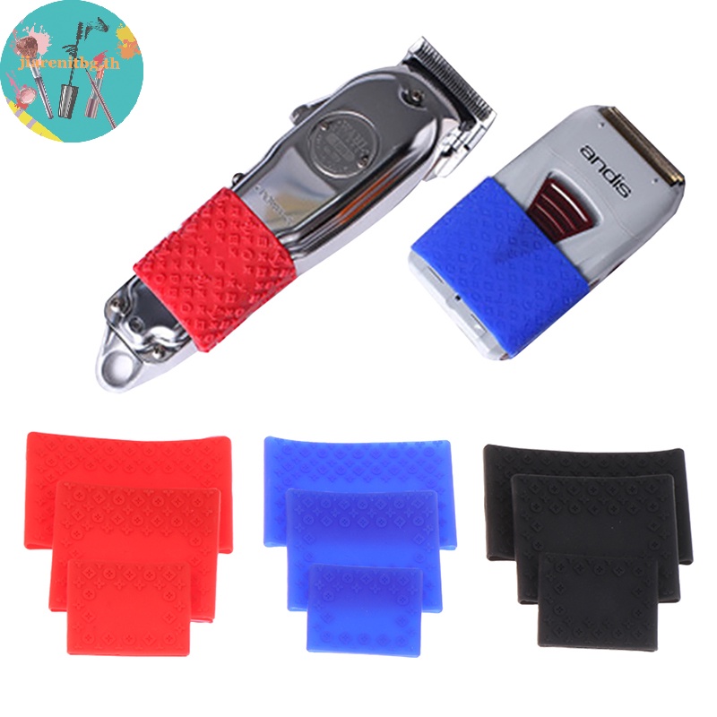RENBG 1PC Non Slip Rubber Grip Bands Fading Time Barber Grips TH