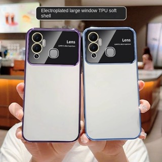 เคสโทรศัพท์มือถือแบบนิ่ม TPU ใส กันกระแทก กันฝุ่น ขนาดใหญ่ หรูหรา สําหรับ Infinix Hot 10 12 Play SparkG2020 2022