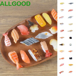 Allgoods โมเดลอาหารซูชิจําลอง ข้าวปั้น กุ้ง อาหารญี่ปุ่น ของเล่นสําหรับเด็ก