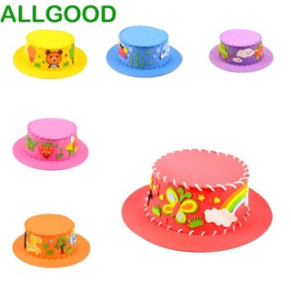 Allgoods หมวก Eva แฮนด์เมด ลายดอกไม้ 3D ของเล่นเพื่อความปลอดภัย สําหรับเด็ก