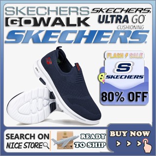 [PENGHANTARAN Ekspres]] SKECHERS_ GO-WALK Ultra GO SLIP ON SNEAKERS SPORT SHOES รองเท้าลําลอง กลางแจ้ง สําหรับผู้ชาย LELAKI