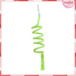 [lswbd] นกแก้ว เกลียวแกว่ง ของเล่นนก ชิงช้า นกแก้ว เกลียวเชือก สําหรับนกแก้ว นกแก้ว นกค็อกคาเทล