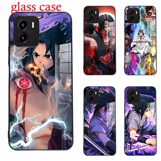 เคสโทรศัพท์มือถือ ลายการ์ตูนนารูโตะ Uchiha Sasuke 2 สําหรับ Vivo Y01 Y15s Y15a