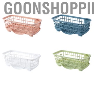 Goonshopping Dish Drying Rack Plastic Kitchen Utensils Drainer Detachable Base Dinnerware Organizer For  Chopstick