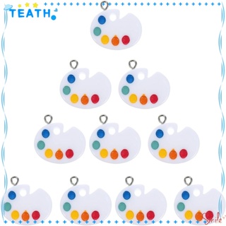 Teath จี้ถาดสีเรซิ่น 9.58*6.7 นิ้ว 30 ชิ้น