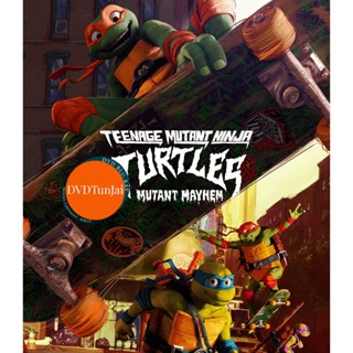 หนังแผ่น Bluray (Zoom ซูมชัด ดูรูปตัวอย่างด้านล่าง) Teenage Mutant Ninja Turtles Mutant Mayhem (2023) เต่านินจา โกลาหลกล