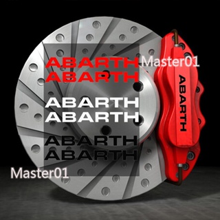 สติกเกอร์คาลิปเปอร์ไวนิล ดัดแปลง สําหรับติดตกแต่งล้อรถยนต์ Abarth 695 207A Berlinetta CabrioItalia 6 ชิ้น