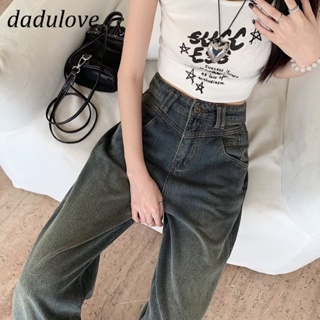 DaDulove💕 New American Ins High Street Retro Jeans Niche High Waist Loose Wide Leg Pants plus Size Trousers