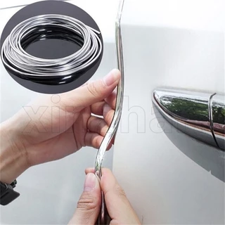 แถบโครเมี่ยม รูปตัว U 6 เมตร สําหรับตกแต่งขอบประตูรถยนต์ Sedan