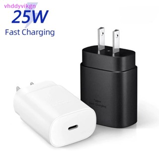 Vhdd PD 25W อุปกรณ์ชาร์จเร็ว USB C เป็น Type C สําหรับ Samsung Galaxy S20 S21 S22 S23 Ultra S10 S9 Note 10+