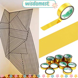 Wisdomest เทปเลเซอร์ 25 เมตร 50 เมตร สําหรับตกแต่ง DIY