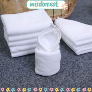 Wisdomest ผ้าขนหนู ทรงสี่เหลี่ยม คุณภาพสูง สําหรับล้างรถ บ้าน ห้องครัว 2/6/10 ชิ้น