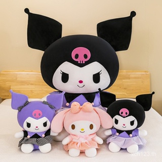 [พร้อมส่ง] หมอนตุ๊กตานุ่ม รูปการ์ตูน Kuromi Melody น่ารัก ของขวัญวันเกิด สําหรับเด็ก