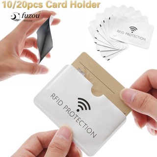 Fuzou ปลอกหุ้มการ์ด RFID NFC แบบโลหะ กันแม่เหล็ก เพื่อความปลอดภัย