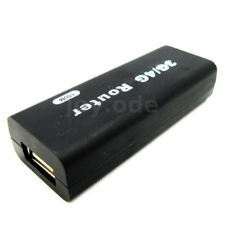 อะแดปเตอร์ไวไฟไร้สาย 3G 4G Mini USB WLAN Hotspot AP 150Mbps RJ45