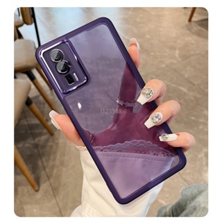 เคสโทรศัพท์มือถือ ซิลิโคนนิ่ม แบบใส ทรงสี่เหลี่ยม สําหรับ Redmi K60 Pro Ultra 2023 RedmiK60 K60Pro K60Ultra