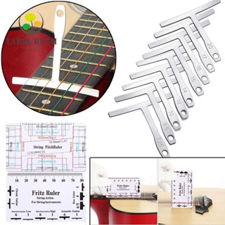 Tarsureth ไม้บรรทัดเรเดียน รูปตัว T อุปกรณ์เสริม สําหรับซ่อมแซมสายกีตาร์อะคูสติก