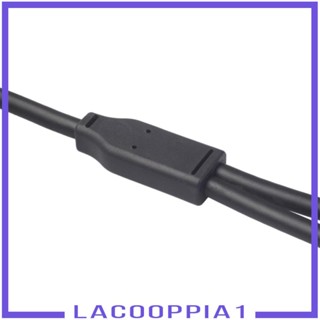 [Lacooppia1] อะแดปเตอร์แยก DJ 3-Pin XLR ตัวผู้ เป็นตัวเมีย 2 คู่ 30 ซม. 12 นิ้ว