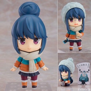 โมเดลฟิกเกอร์ Nendoroid Shima Rin Q Version Deluxe Version คุณภาพสูง สําหรับตั้งแคมป์