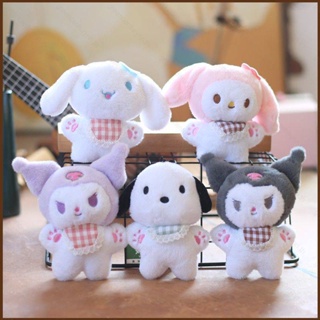 พวงกุญแจ จี้ตุ๊กตา KTS Sanrio Kuromi Melody Cinnamoroll Pochacco ของเล่นสําหรับเด็ก