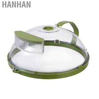 Hanhan Microwave  Cover High Temperature Resistant Heating Lid  Sputtering Oil Proof For Kitchen