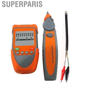 Superparis Network Cable Finder  Practical Efficient Visual Fault Detector Clear Voice Long Transmission Distance Multifunctional Accurate for