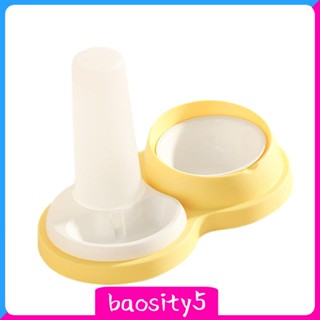 [Baosity5] 2 in 1 ชามใส่อาหาร อุปกรณ์เสริม สําหรับสัตว์เลี้ยง สุนัข แมว