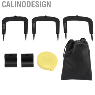 Calinodesign Putting Align Goal Gate 50mm 55mm 60mm Durable Aluminium Alloy Paint Baking Trainer Aid with Storage Bag for Garden