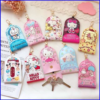 Gp1 ใหม่ พวงกุญแจยืดหดได้ ลายการ์ตูน hello kitty Doraemon Gemini Snoopy