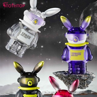 Lightning Rabbit Space Cup ถ้วยน้ำแฟชั่นถ้วยพลาสติกส่วนบุคคลนักเรียนความจุขนาดใหญ่สำหรับเด็กผู้หญิง [TOP]